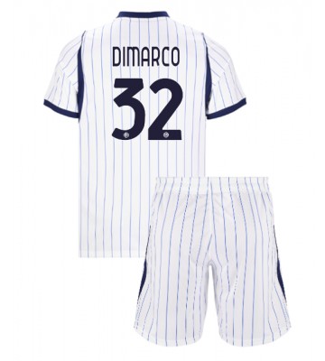 Inter Milan Federico Dimarco #32 Udebanetrøje Børn 2026-27 Kortærmet (+ Korte bukser)